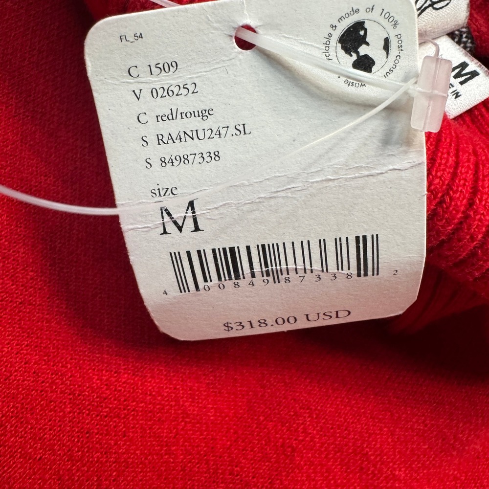 Nuuly X Rachel Antonoff Red Swan Fair Isle‎ Sweater Dress Sz M New W/Defect - Picture 10 of 15